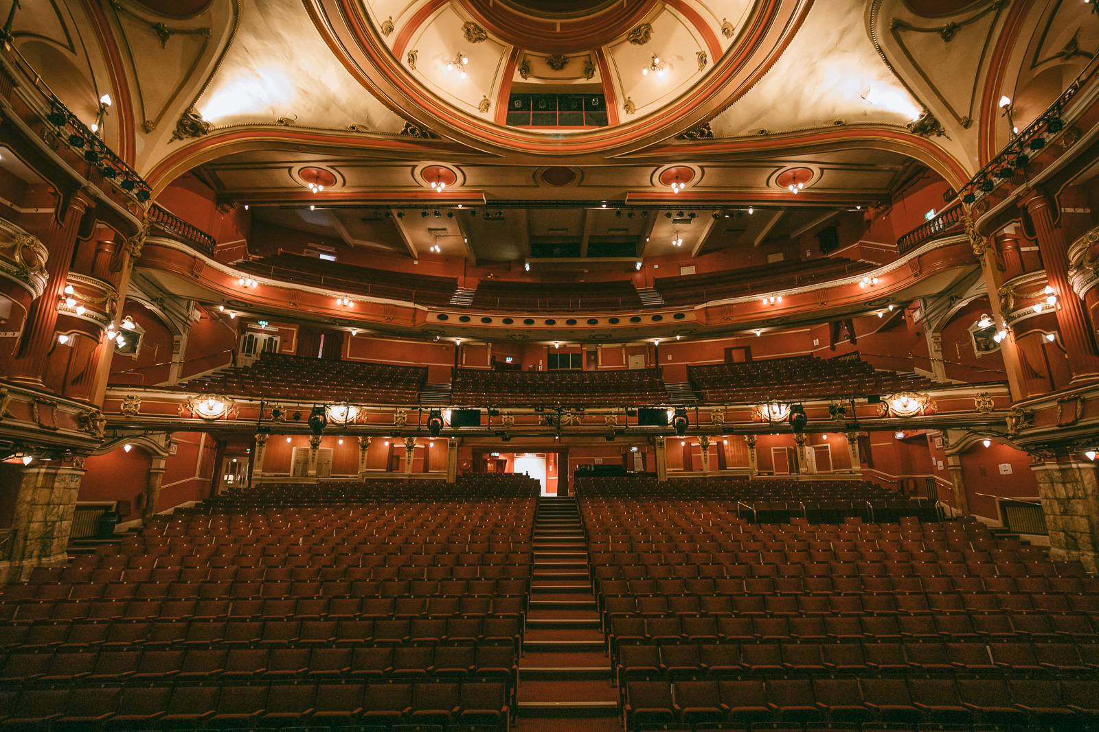 Auditorium of the Bristol Hippodrome