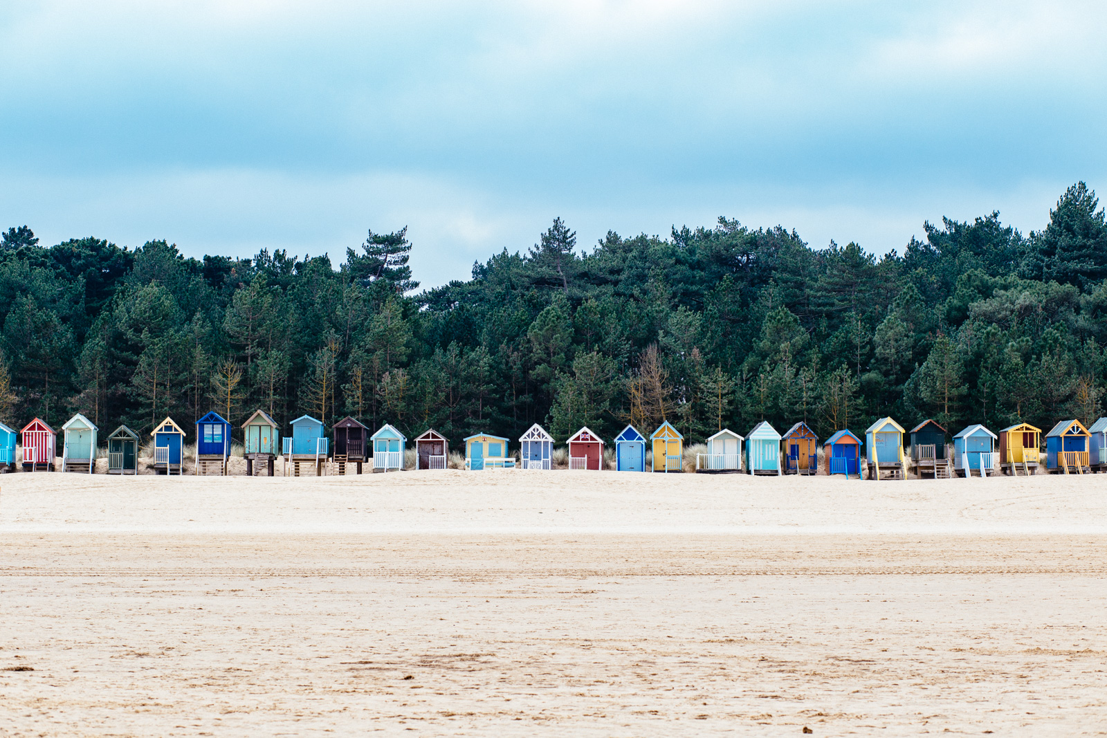 Beach Huts on the Norfolk Coast